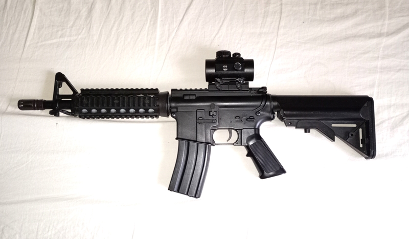 A real photo of Assault rifle M4A1 RIS CQB Cyma (CM.506) by Mircea (1)