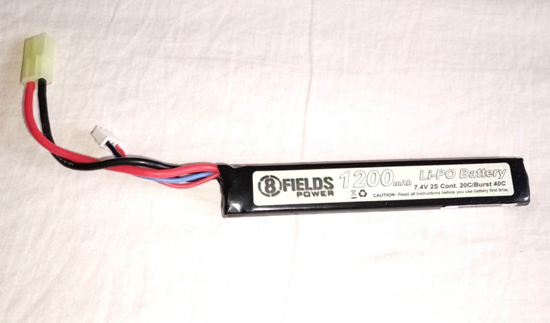 A real photo of Battery Li-Po 7.4V/1200mAh 20/40C 8Fields by Mircea (1)