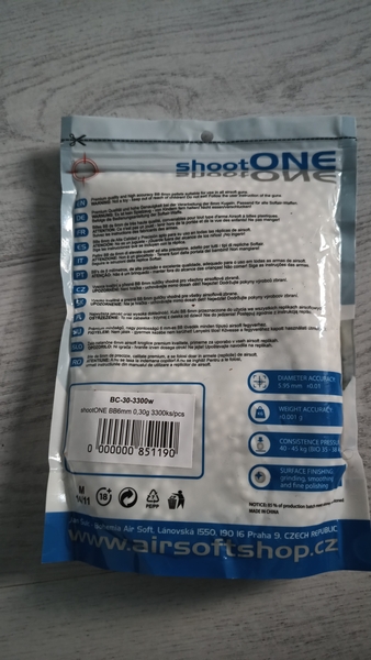 A real photo of BBS shootONE 0.30g 3300 pcs by Stefan Cosmin (1)