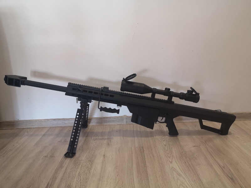 A real photo of Replica Barrett M82A1 CQB AEG Snow Wolf by Florian (3)