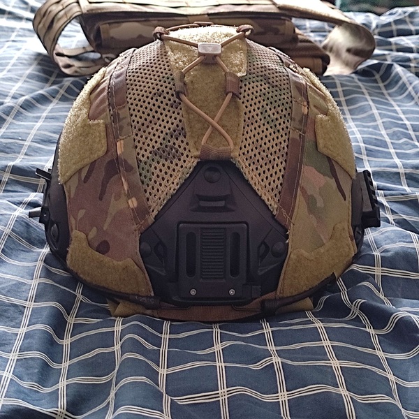 A real photo din Husa casca multifunctionala FMA Multicam by Hans (3)