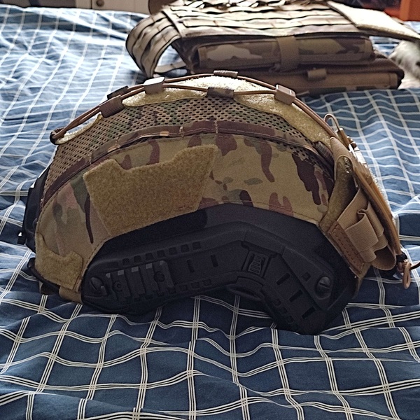 A real photo din Husa casca multifunctionala FMA Multicam by Hans (4)