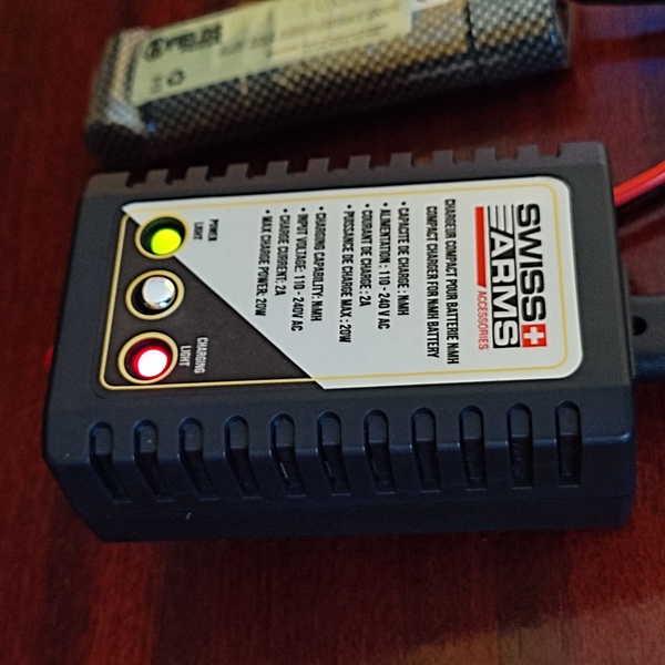 A real photo of Charger for LiPo 2S-3S Swiss Arms by Hans (5)