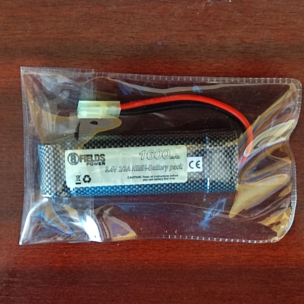A real photo of Battery NiMH 8.4V 1600mAh 8Fields by Hans (4)