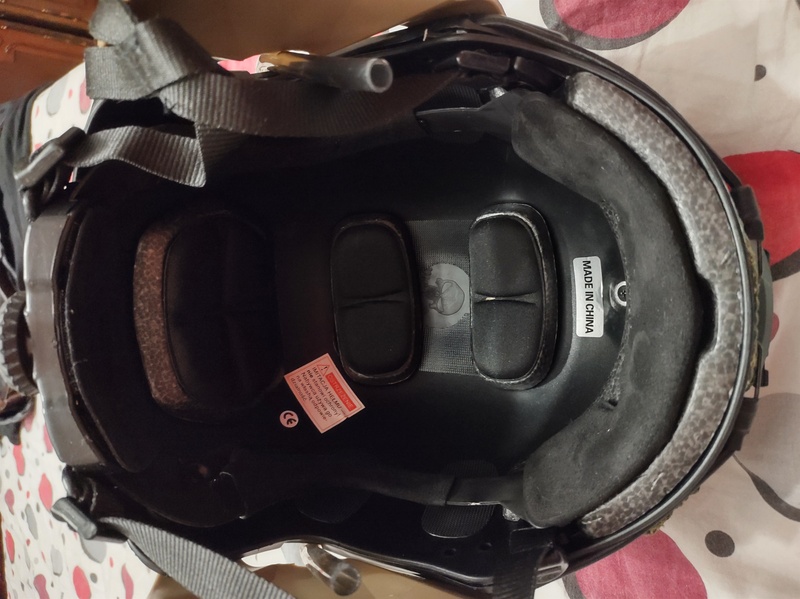 A real photo of Helmet cover FAST Mod A 8Fields Multicam by Simi (6)