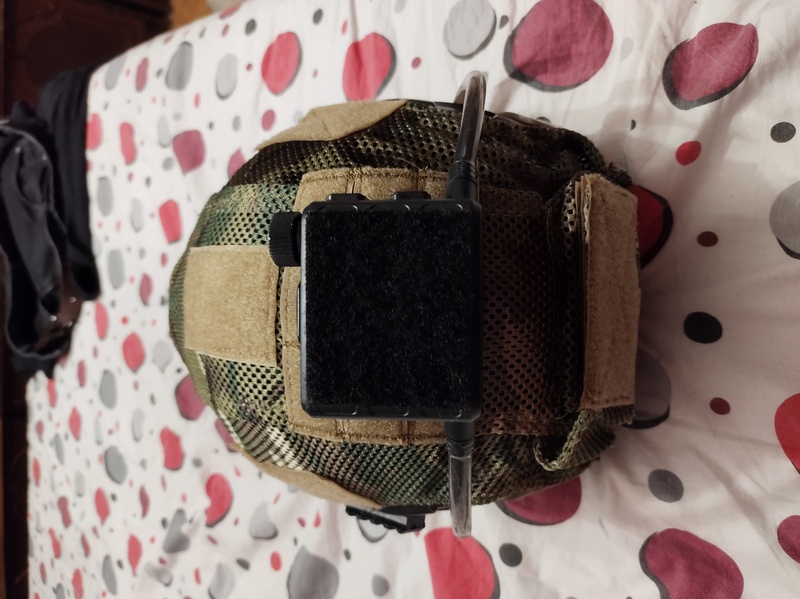 A real photo of Helmet cover FAST Mod A 8Fields Multicam by Simi (1)