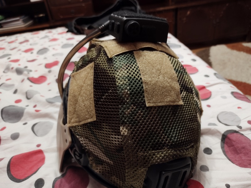 A real photo of Helmet cover FAST Mod A 8Fields Multicam by Simi (3)