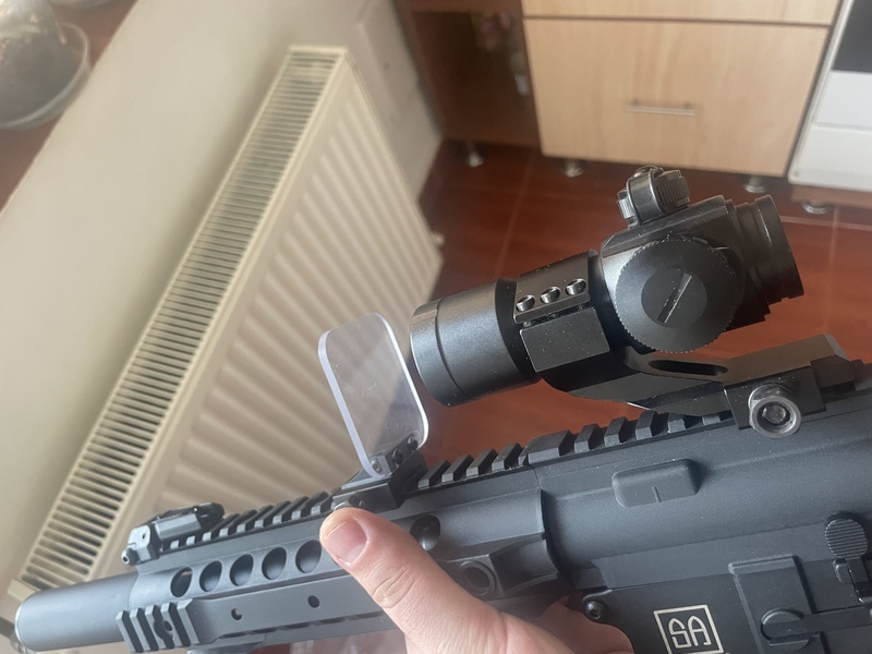 A real photo of Red Dot protection lens ASG by Sebi Negescu (2)