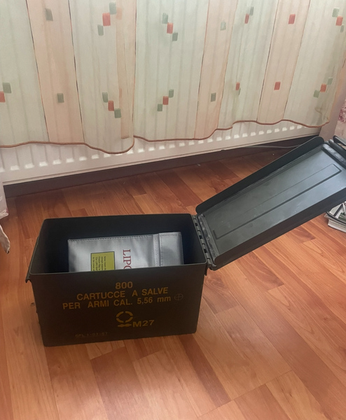 A real photo of Metal box US AMMO CAL.50/5.56 Miltec USED by Sebi Negescu  (2)