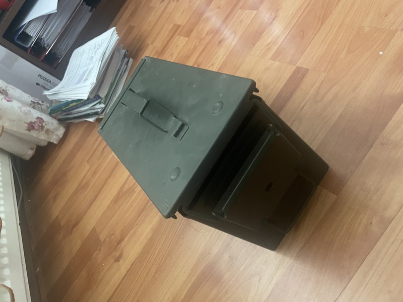 A real photo of Metal box US AMMO CAL.50/5.56 Miltec USED by Sebi Negescu  (4)