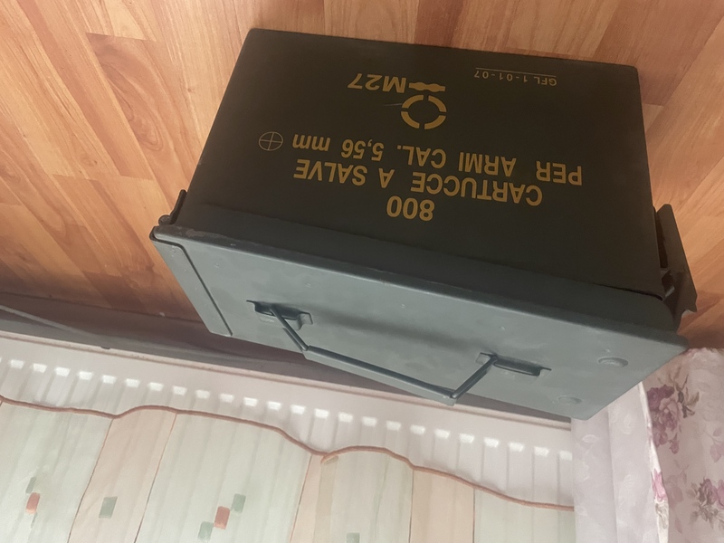 A real photo of Metal box US AMMO CAL.50/5.56 Miltec USED by Sebi Negescu  (3)