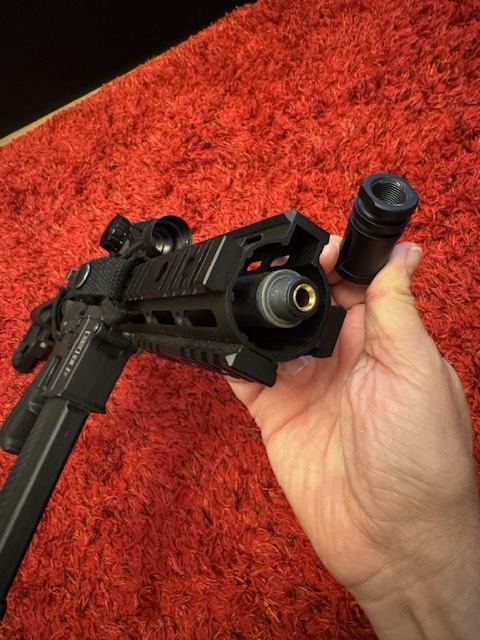 A real photo of Replica asalt SA-C12 CORE HAL ETU Specna Arms Negru by Bogdan (4)