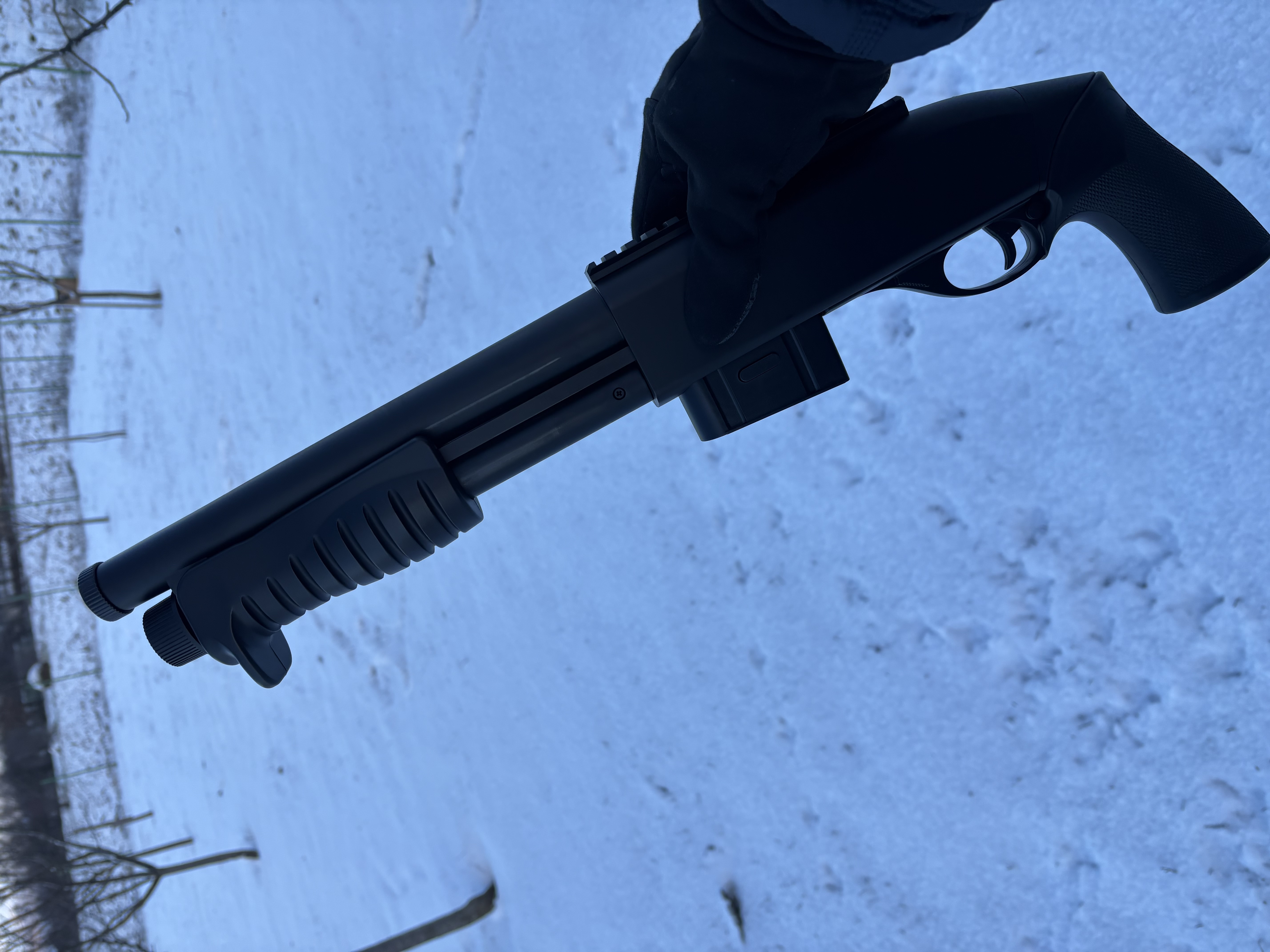 A real photo of Replica Shotgun M401 EE by David (2)