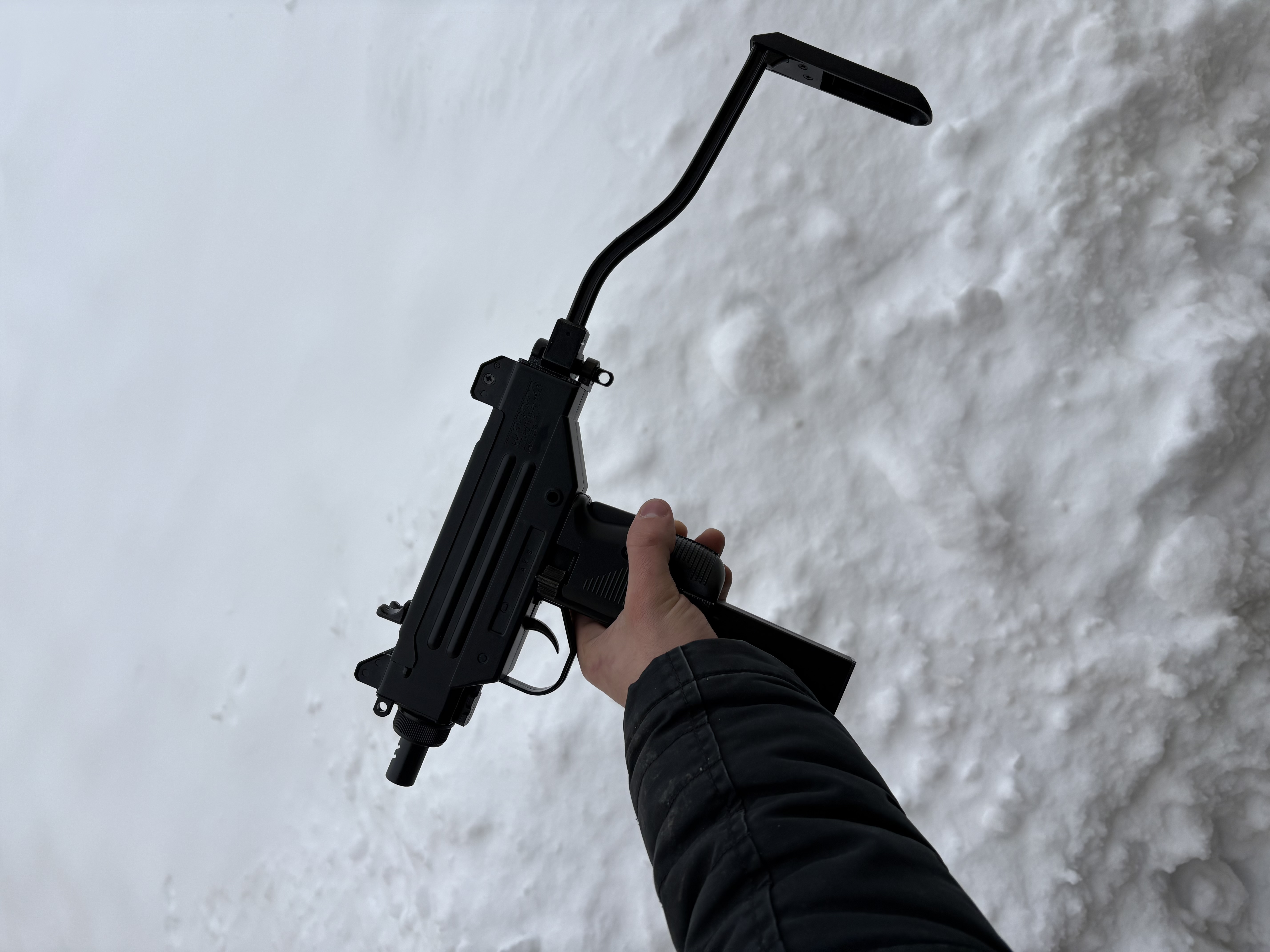 A real photo of Replica airsoft Warrior M711 spring by David (2)