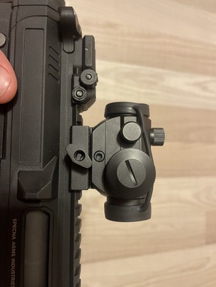 A real photo of Red dot Compact Reflex Theta Optics by Buliga (1)