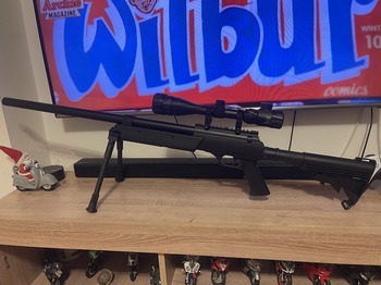A real photo of Sniper rifle MB-06 with bipod by Buliga (1)