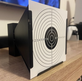 A real photo of Paper target set ASG by Buliga (2)