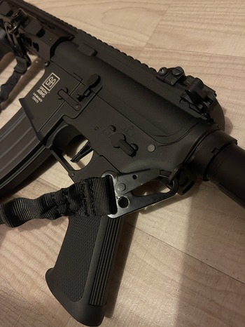 A real photo of Montura curea cu buton ACM by Buliga (3)