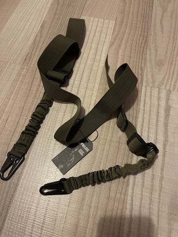 A real photo din Curea tactica 2 puncte Bungee Olive 8Fields by Buliga (1)