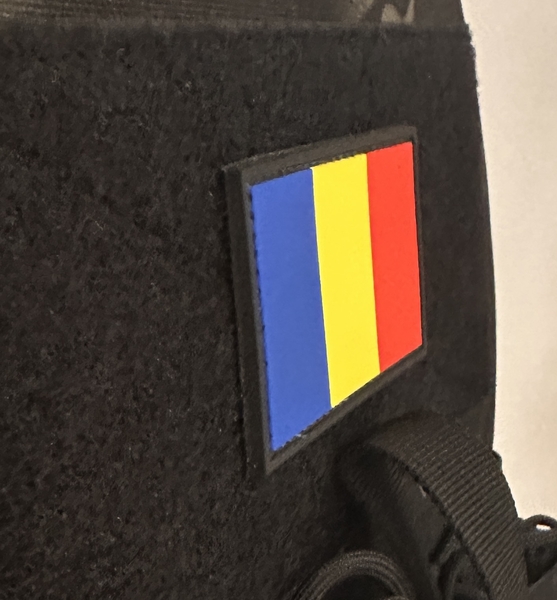 A real photo of Patch Romania Flag 3D GFC by Bun (5)