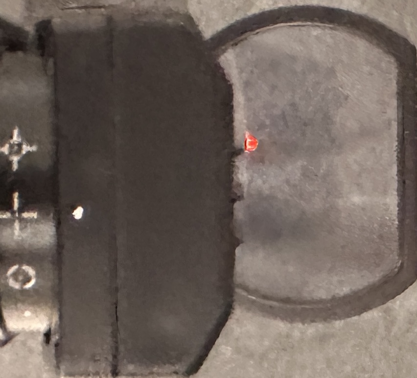 A real photo of Red Dot Sight Open ACM by Doru  (1)