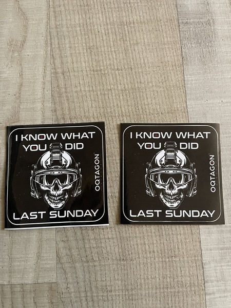 A real photo of Sticker Oqtagon by Buliga (5)