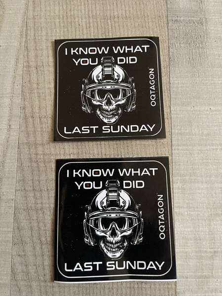 A real photo of Sticker Oqtagon by Buliga (4)