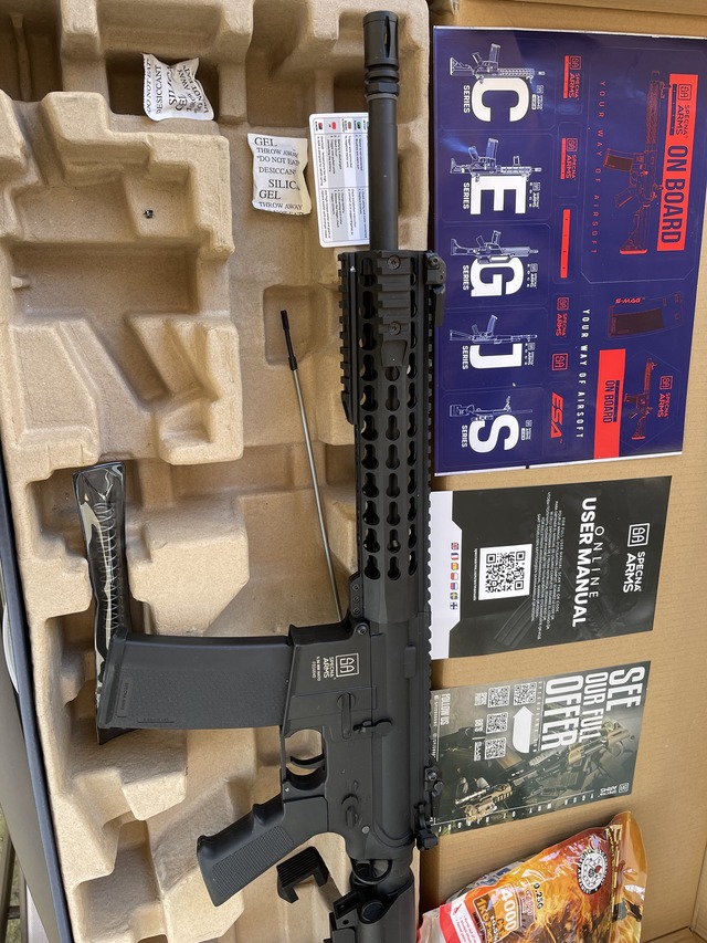 A real photo of Assault Rifle SA-F02 FLEX GATE X-ASR Specna Arms Black by Stefan (4)