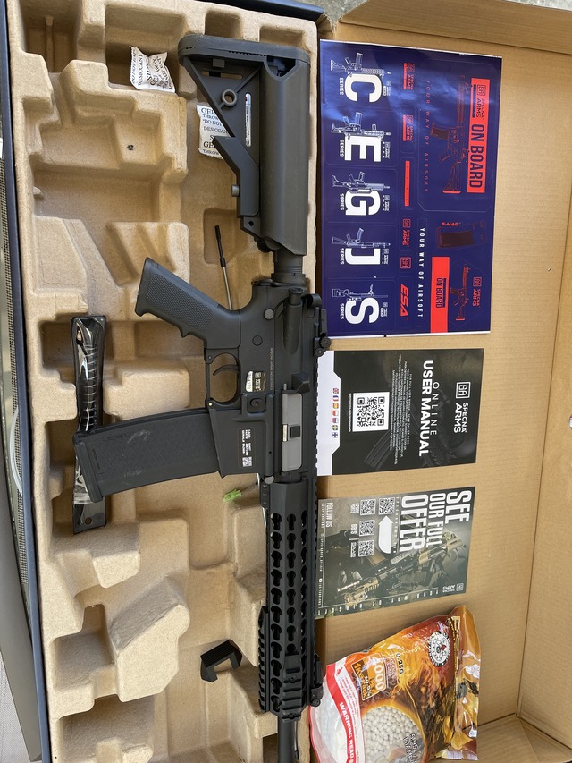 A real photo of Assault Rifle SA-F02 FLEX GATE X-ASR Specna Arms Black by Stefan (5)