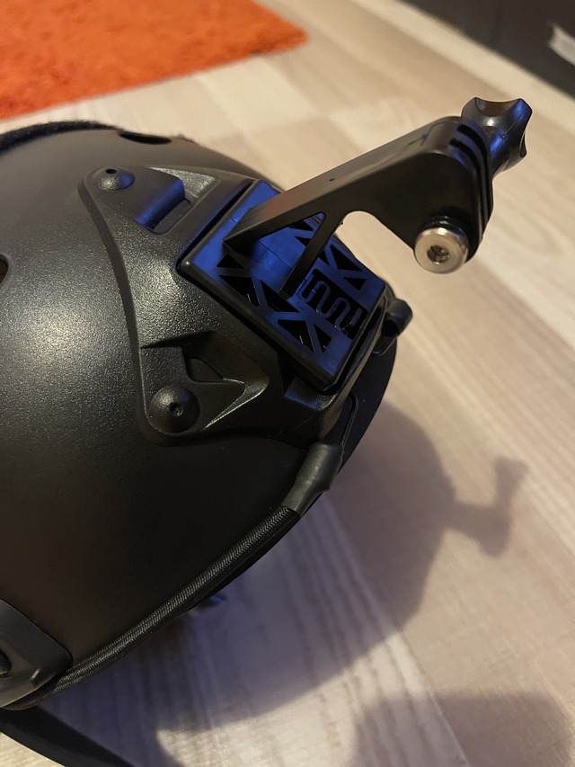 A real photo of Helmet mount for sport camera Imperator Tactical by Stefan (5)