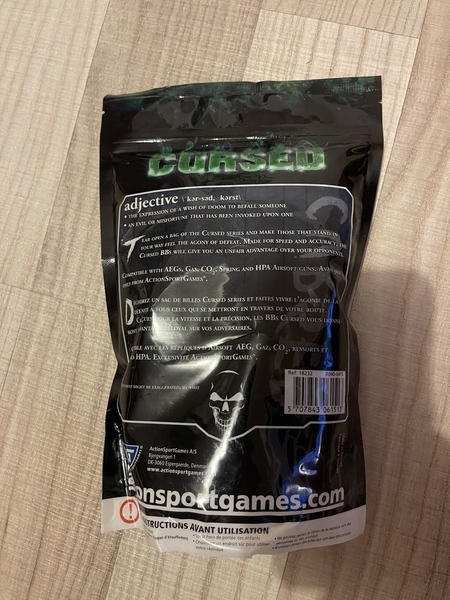 A real photo of BBS Cursed 0.25g 4000 pcs by Stefan (3)