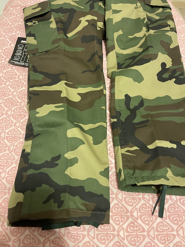 A real photo din Pantaloni Mil-Tec BDU Straight Cut Woodland M by Stefan (3)