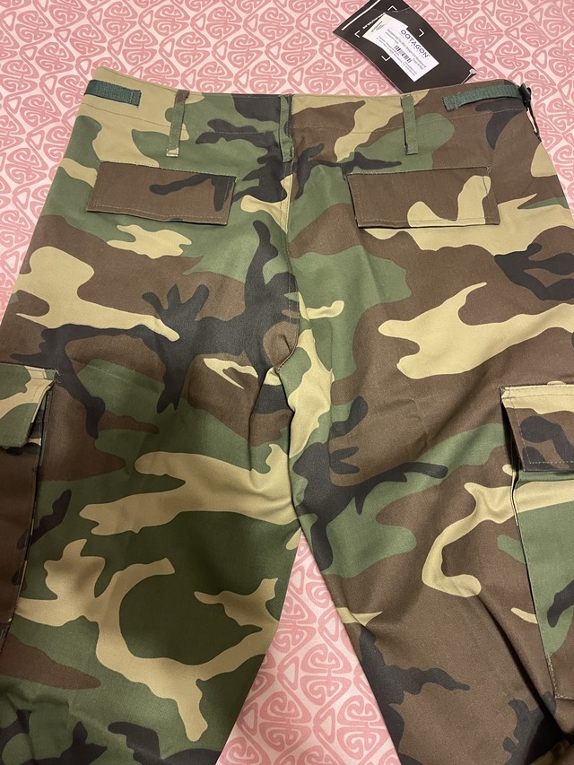 A real photo din Pantaloni Mil-Tec BDU Straight Cut Woodland M by Stefan (4)