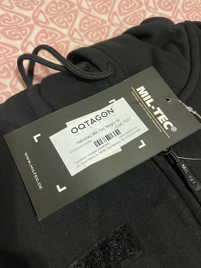 A real photo of Hoodie Mil-Tec Black M by Stefan (3)