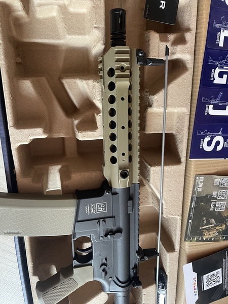 A real photo of Replica asalt SA-F01 FLEX GATE X-ASR Specna Arms Half-Tan by Stefan (1)