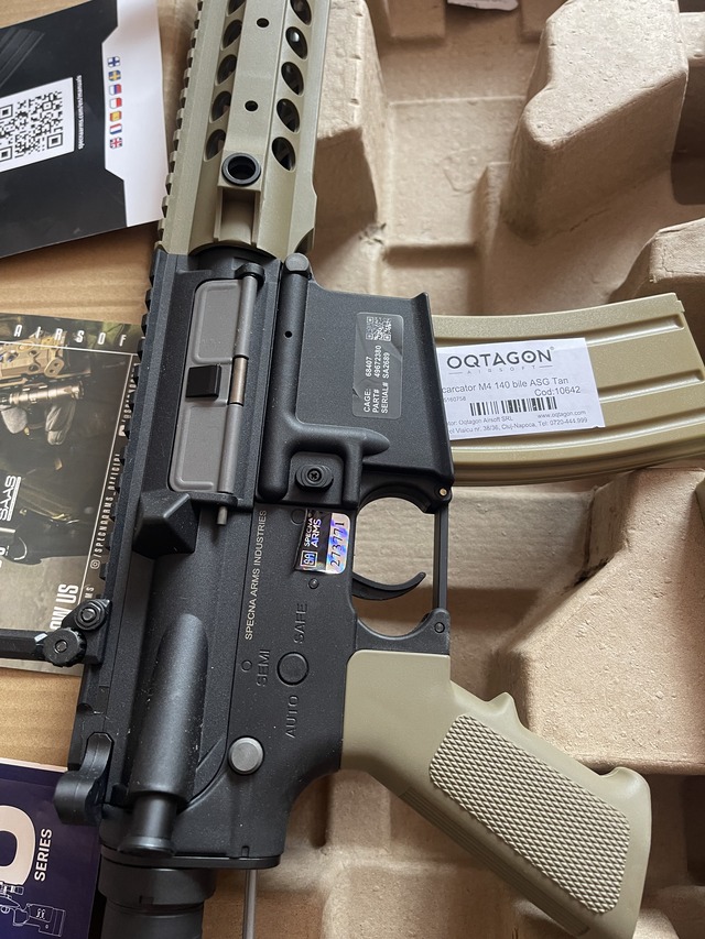 A real photo of Replica asalt SA-F01 FLEX GATE X-ASR Specna Arms Half-Tan by Stefan (5)