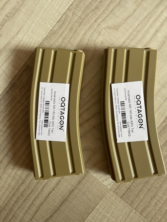 A real photo din Incarcator mid-cap M4 140 bile ASG Tan by Stefan (3)