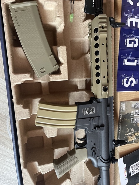 A real photo din Incarcator mid-cap M4 140 bile ASG Tan by Stefan (4)