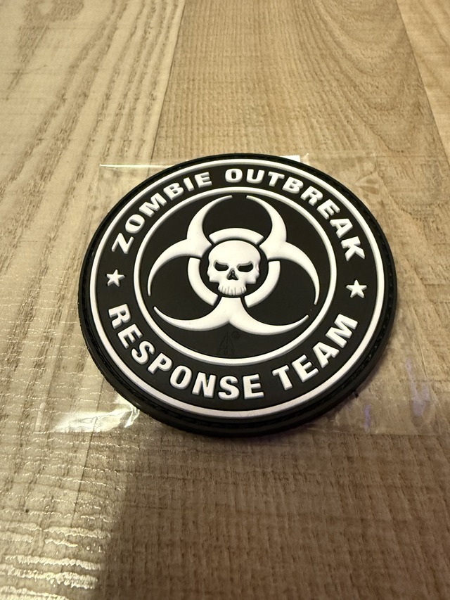 A real photo of Patch Zombie Outbreak cauciuc, SWAT JTG by Stefan (4)