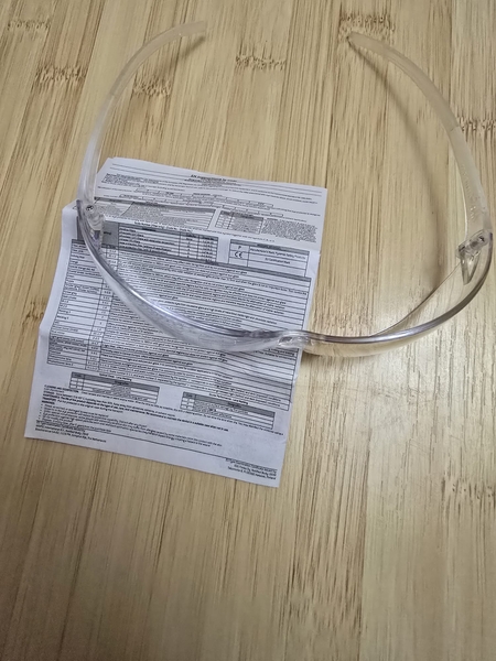 A real photo of Transparent protection glasses ASG by Gabriel (2)