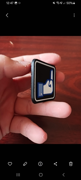 A real photo of Rubber Patch Dislike JTG by Robert  (3)