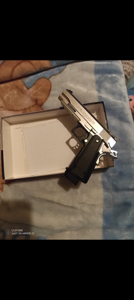A real photo din Replica pistol electric Hi-Capa 5.1 Silver Tokyo Marui by Moldovan (5)