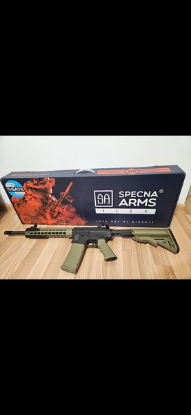 A real photo din Replica asalt SA-F02 FLEX GATE X-ASR Specna Arms Half-Tan by Petru (1)