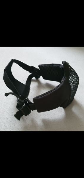 A real photo of Half Face Steel Mesh Mask 2.0 CS Black by Fârte Andrei (3)