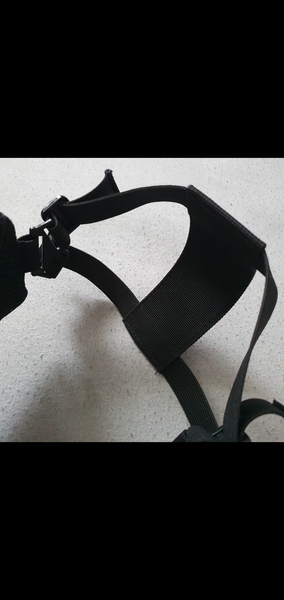 A real photo of Half Face Steel Mesh Mask 2.0 CS Black by Fârte Andrei (4)