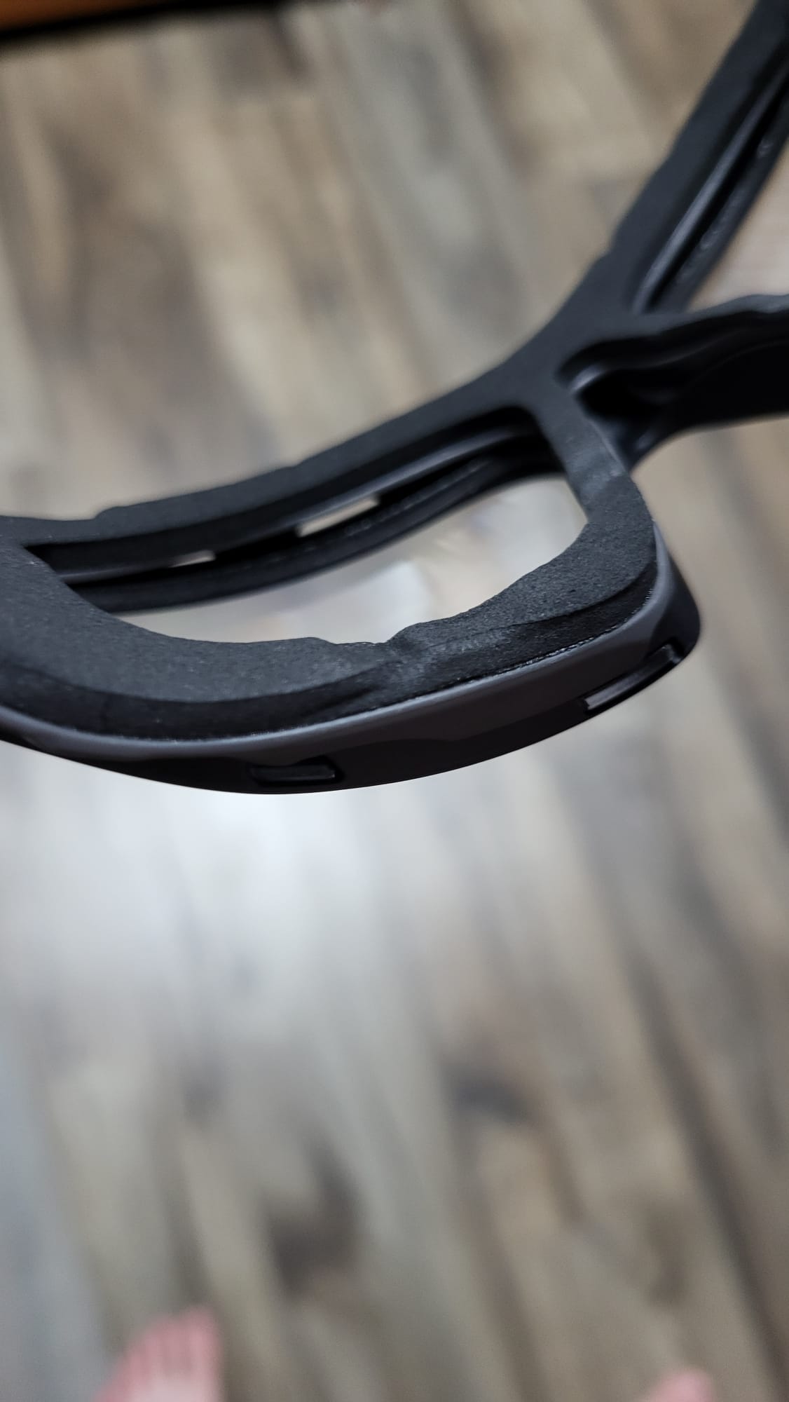 A real photo of Ballistic Eyewear I-Force H2X Anti-Fog Pyramex by Gabriel (3)