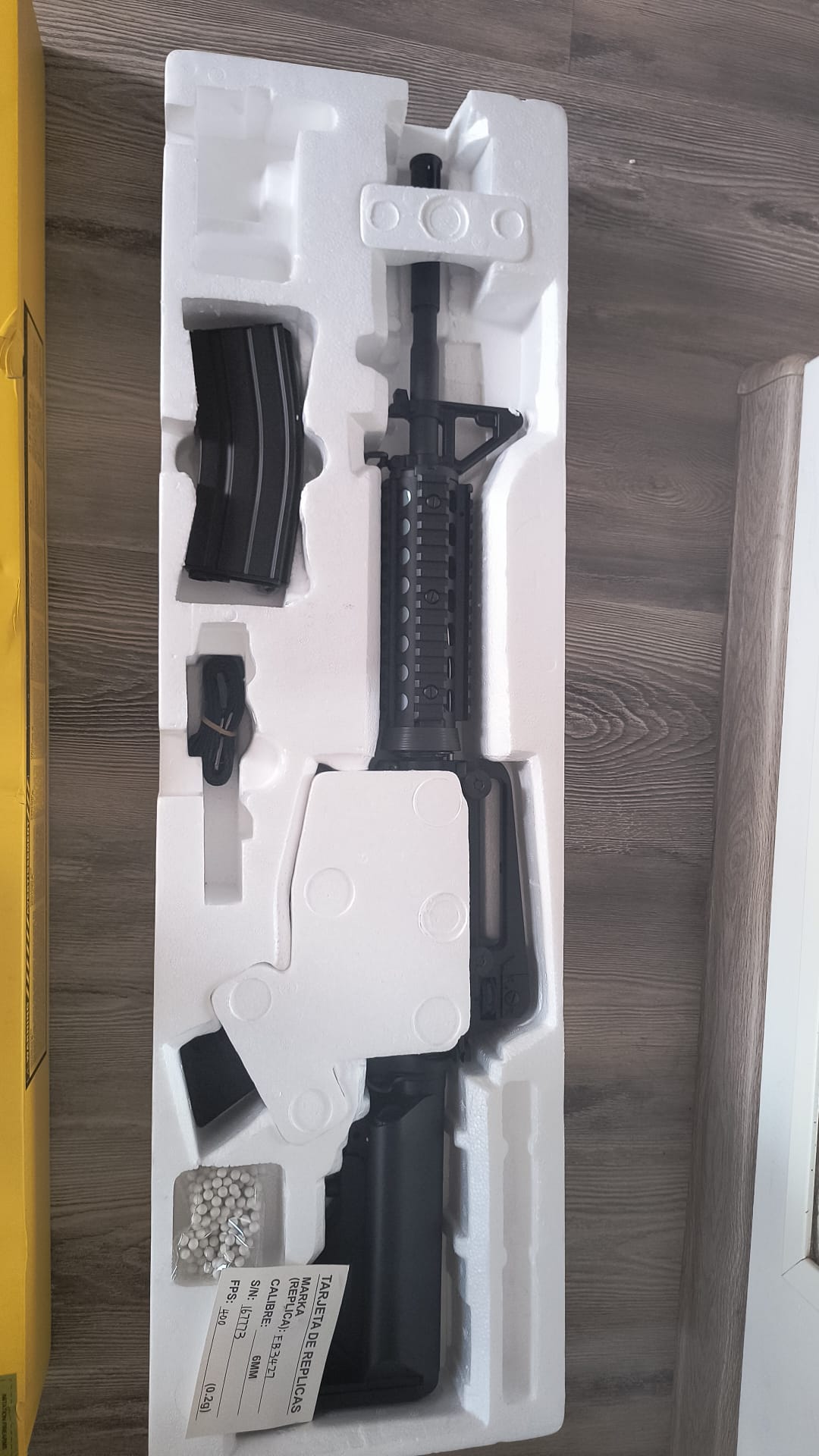 A real photo of Replica M4A1 RIS Cyma (CM.507) by Gabriel (1)