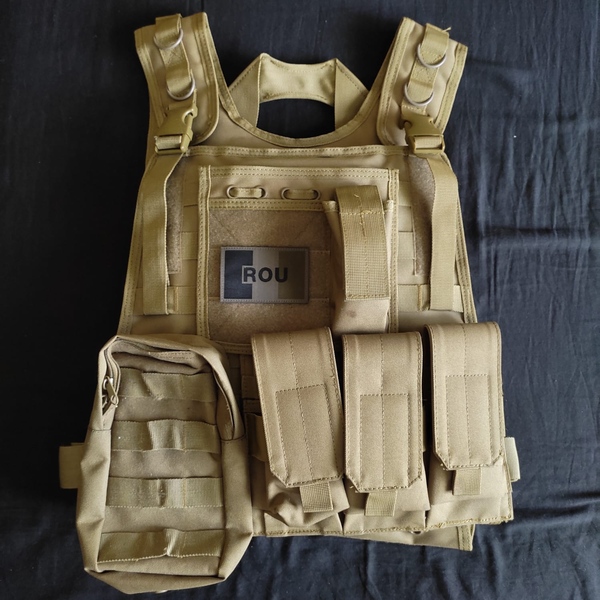 A real photo of Patch Flag ROU Clawgear RAL7013 by Hans (5)