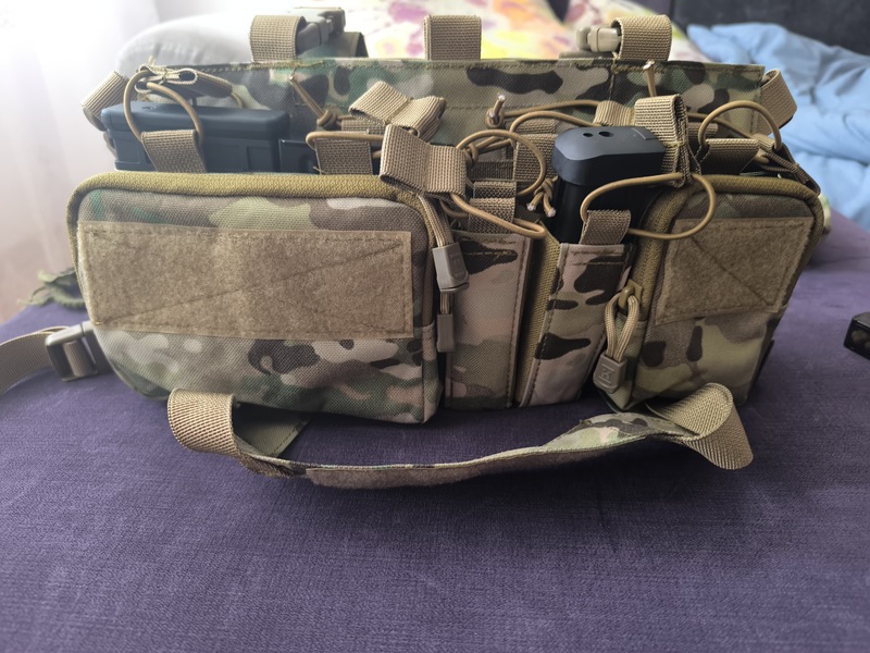 A real photo of Buckle Up Sniper Chest Rig 8Fields Multicam by David Sirbu (3)
