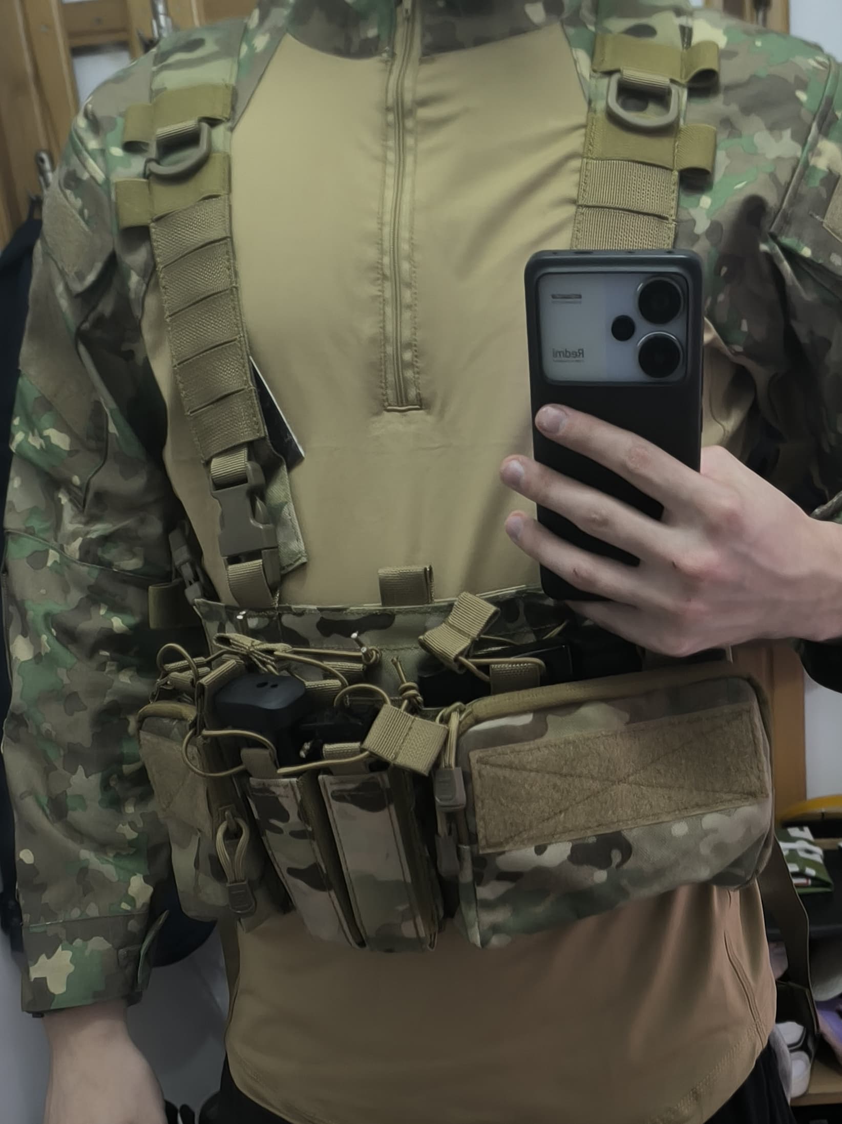 A real photo of Buckle Up Sniper Chest Rig 8Fields Multicam by David Sirbu (4)